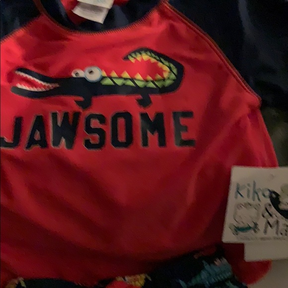 kiko &max | Matching Sets | New Kiko Max Jawsome Boys Swim Set 8 M Nwt ...